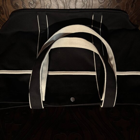 Lululemon Daily Multi-Pocket Canvas Tote Bag 20L - NEW NWT - Black/White Opal - Picture 7 of 10